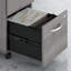Ensemble de bureau rectangulaire configurable en bois manufacturé 3 pièces Studio C-1430187758