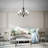 Bullis 5 - Light Steel Dimmable Chandelier-1132573849