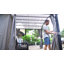 11 pi. L 11 pi. Pergola en aluminium avec auvent-66818801