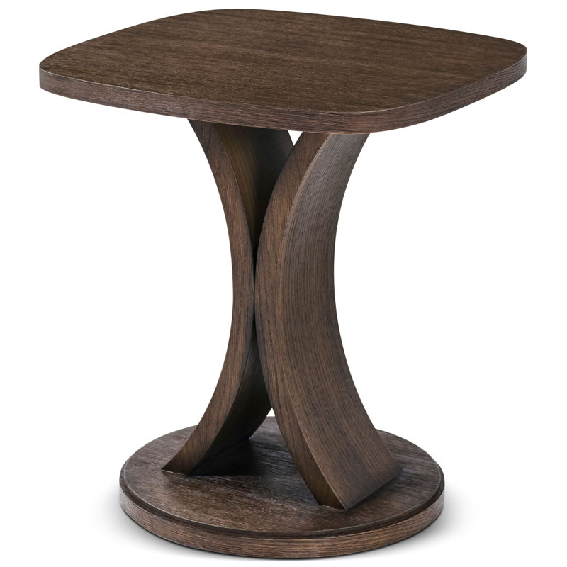 Seoul End Table, Brown
