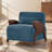 Upholstered Armchair with Plush Cushioning-1008164402