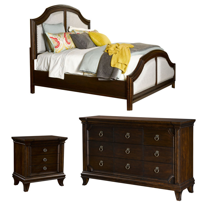 Ensemble de chambre à coucher configurable par panneau New Charleston