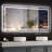 LED Lighted Bathroom Mirror: Front and Backlit, Tempered Glass, 3 Colours, Dimmable, CRI 90+, Defog-1555352084