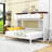 Twin Murphy Bed with Storage Shelves