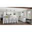 Armoire de cuisine avec base d'évier de style shaker non assemblé Brookings par Design House, blanc-1186975559-1217516773
