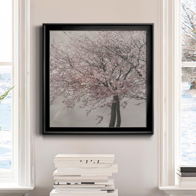 «Blush in the Wind II», reproduction de photo sur toile encadrée, H 30,5 po x l 30,5 po x P 1,5 po, Noir