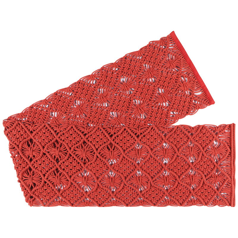 Chemin de table Kanesha, Rouge