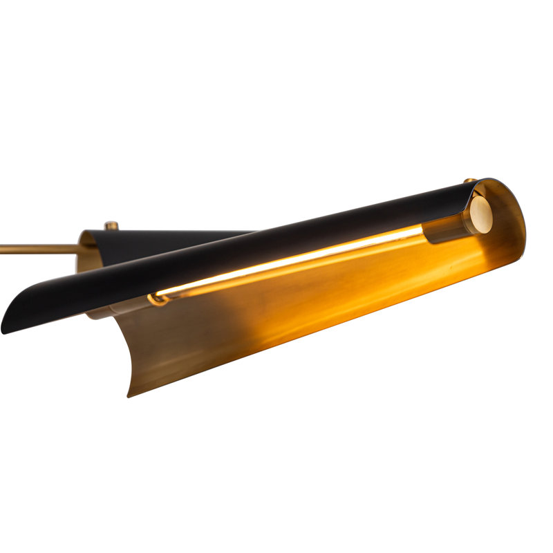 Osorio 6 - Light LED Chandelier, Matte Black