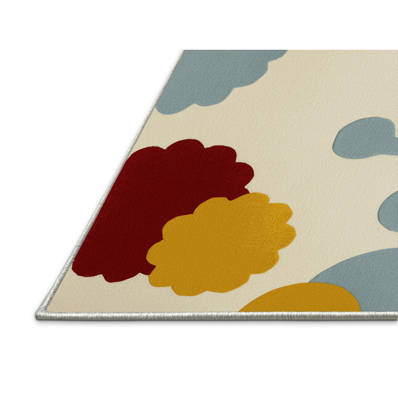 Funky Jiggle Rug, Square 3'