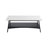 Mid-Century Inspired Coffee Table, Solid Wood & , Two Tone, And Black, Assembly Required With Extra Shelf Storage Practicality Modern Table Frame, Surface, Tone Contrast, Utility-1881327713