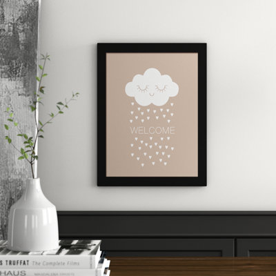 Art Print with Black Frame Wall Art
