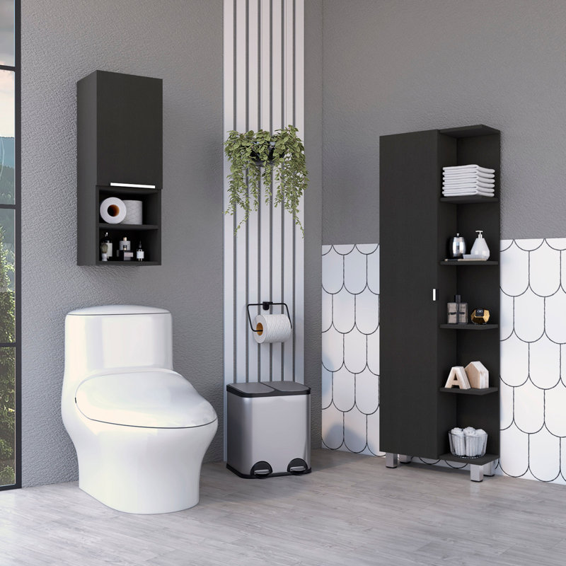 Belizanda Freestanding Linen Cabinet