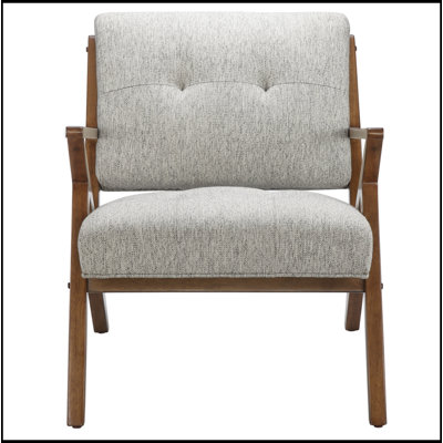 Chaise longue capitonnée en polyester à 4 pieds LIGHT