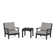 Martha Stewart By POLYWOOD 2 - Person Patio Conversation Sets with Cushions