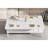 Lift-top Coffee Table With Foldable Top, 2 Drawers, Hidden Storage Compartment And Metal Legs-655022880