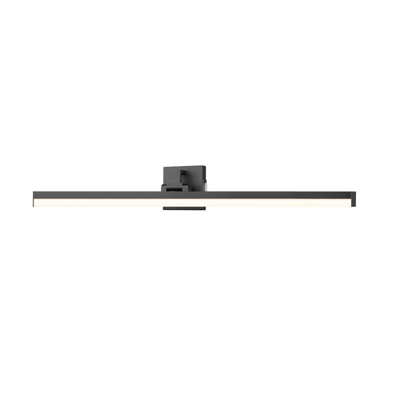 Brendyn Dimmable LED Bath Bar, Matte Black