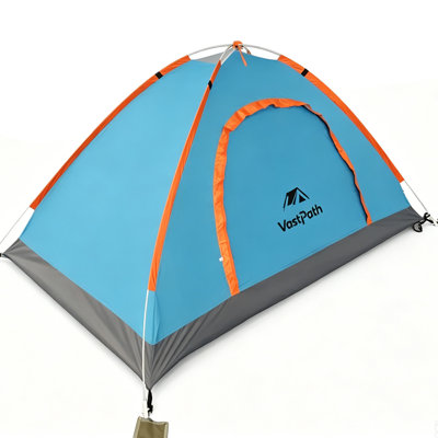 Tente de camping pour 2 personnes, tente imperméable avec Rainfly, tente escamotable pour camping en famille