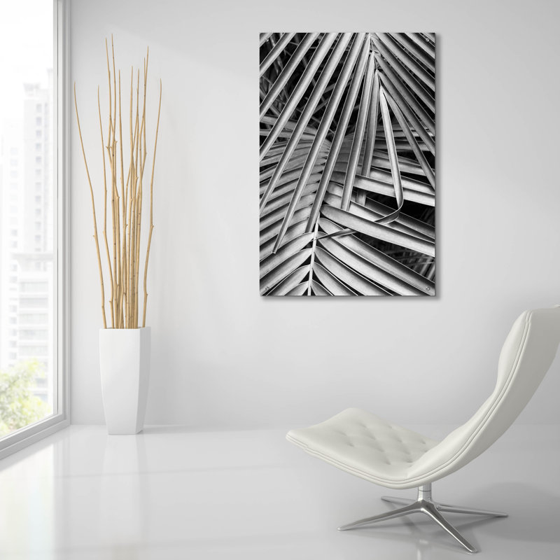 "Cycad, Michigan 80" par Monte Nagler, H 36 po x l 24 po x P 0,2 po