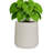 Kute Nest Indoor/Outdoor Contract Grade Medium Conico Fiberstone Planter H14" x D13.7" (Ethereal Mood) - Pot Opening 10.6"-114407577-114407578