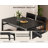 Tamajah 4-Piece 4-Person Rectangular Dining Set with 2 Chairs, Bench and Storage Shelves-211045689