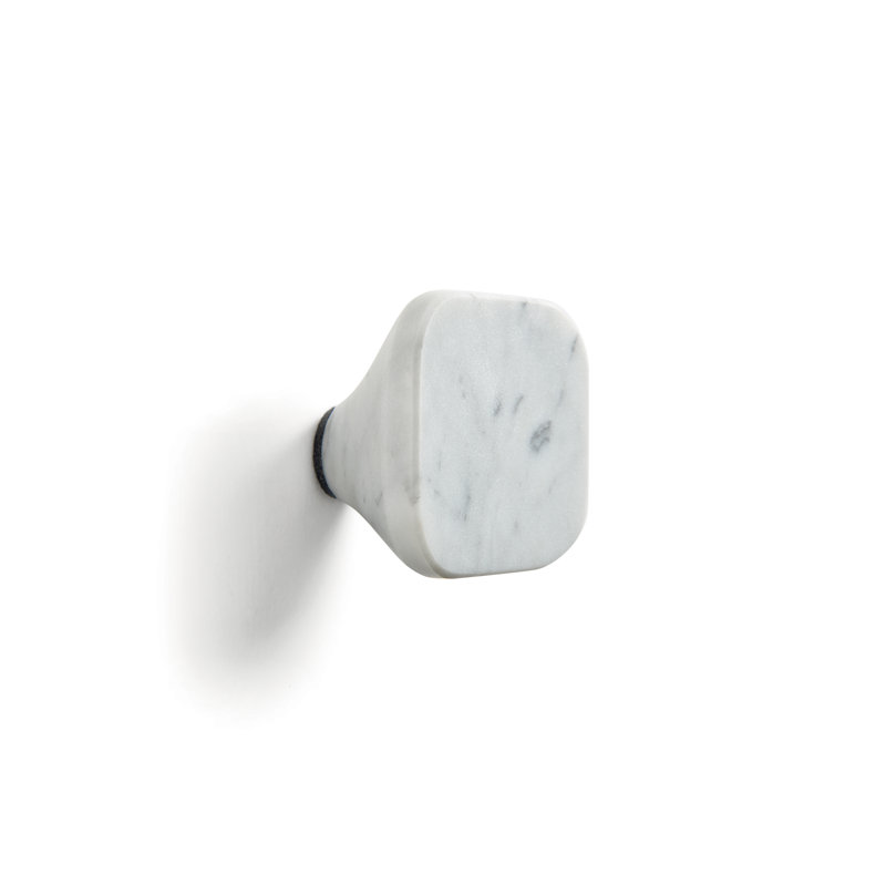 Genuine Marble Wall Wall Hook, White