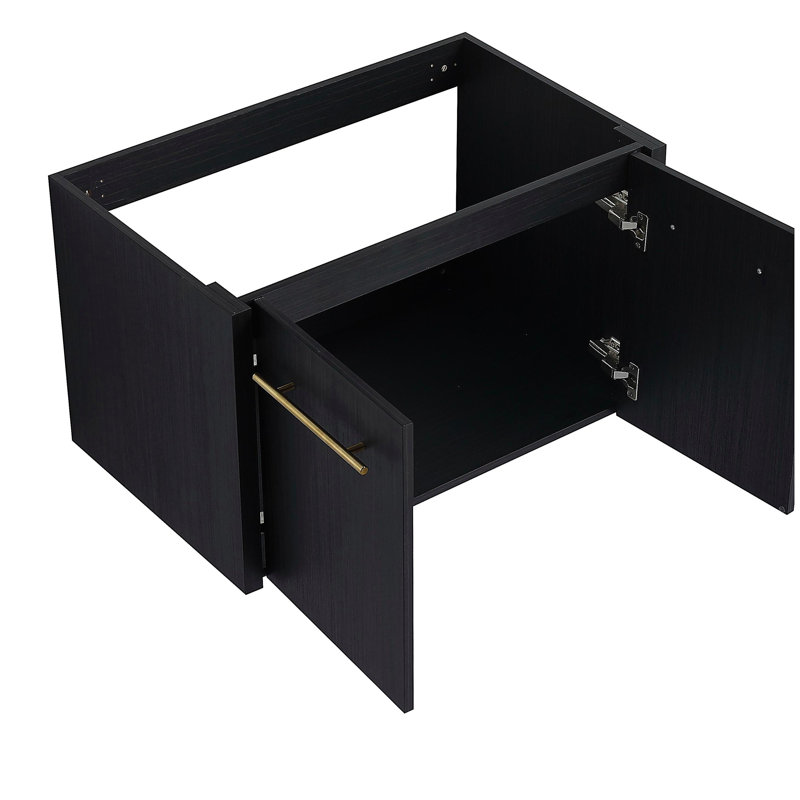 Meuble-lavabo mural de 30 po (armoire seulement, sans armoire supérieure)