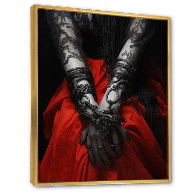 Religious Cross Sacrificial Love Portrait I - Christianism Wall Decor