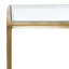 Florabella Glass End Table