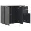 Sideboard High Gloss 107x35x80.5 cm-177708992