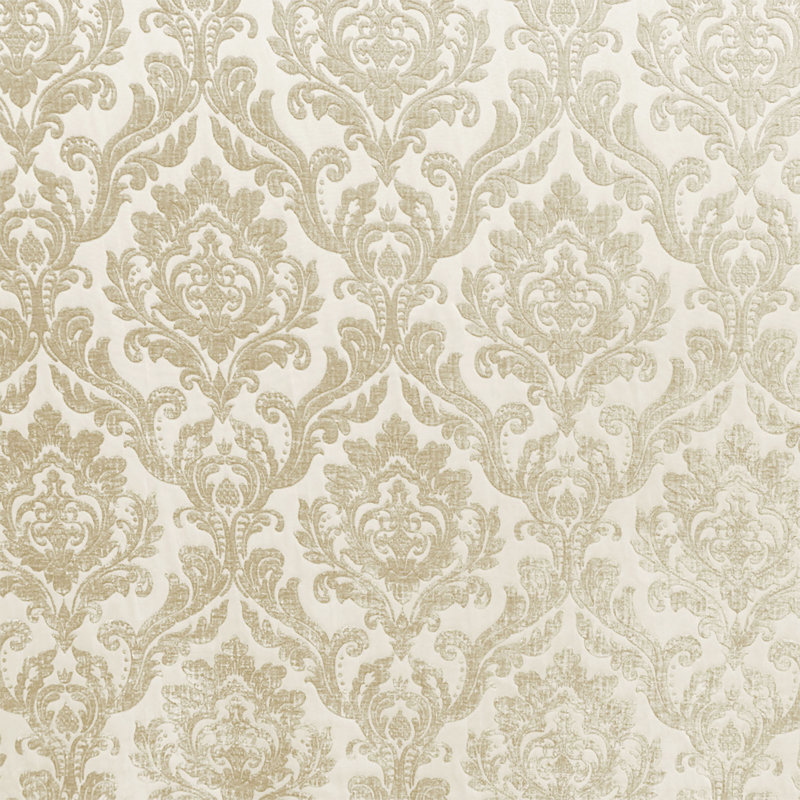 Damask Two Tone Velvet | Neiman Fabric, Cream