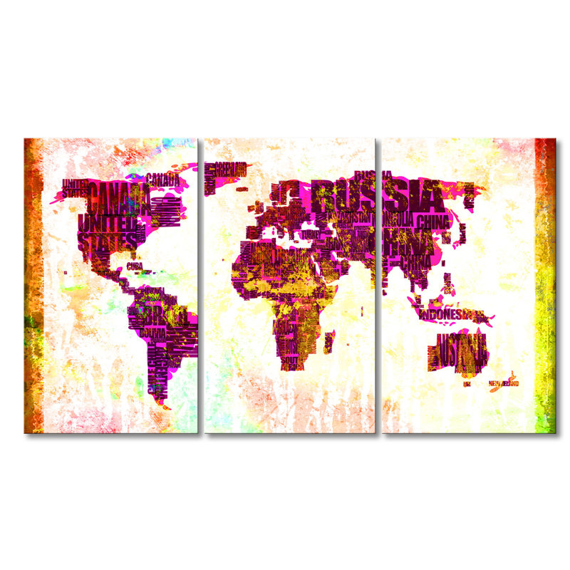 3 Piece Wrapped Canvas Print