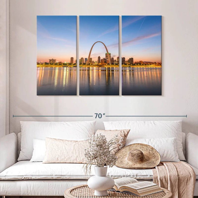 «Sydney St Louis», lumières de l'horizon, H 32 po x l 50 po