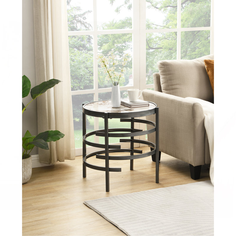 Table d'appoint moderne, Noir