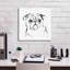 «Line Dog Pug I» par Chris Paschke, estampe numérique sur toile-881708070