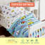Ensemble de draps pour tout-petits Wildkin - Microfibre douce, drap-housse et drap-housse