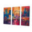 «Colorful Amusement Parks Carnival Colors» - ensemble d'art mural parcs d'attractions-107189615-107189616