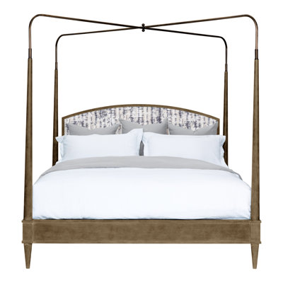 Anderkit Solid Wood Canopy Bed