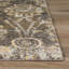 Tapis brun / gris à motif floral Mekhage-1301476108