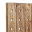 Porte-bouteilles à fixation murale en bois massif Latalia Fremont-64477868-64477867