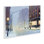 «Misty Winter City Street», art mural sur bois par Noah Bay