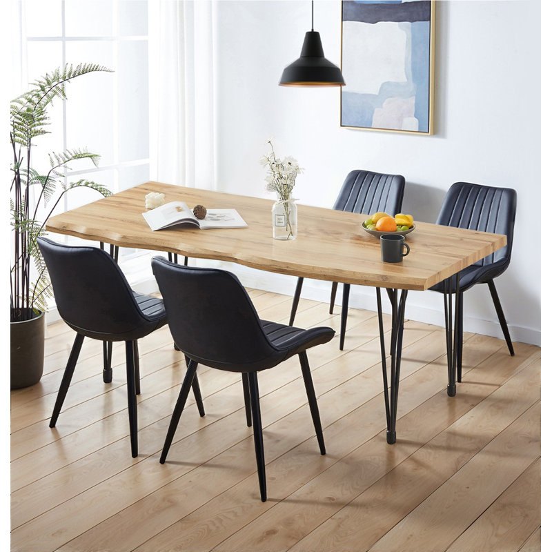 Mose 4 - Person Dining Set, 76cm H x 160cm L x 80cm W