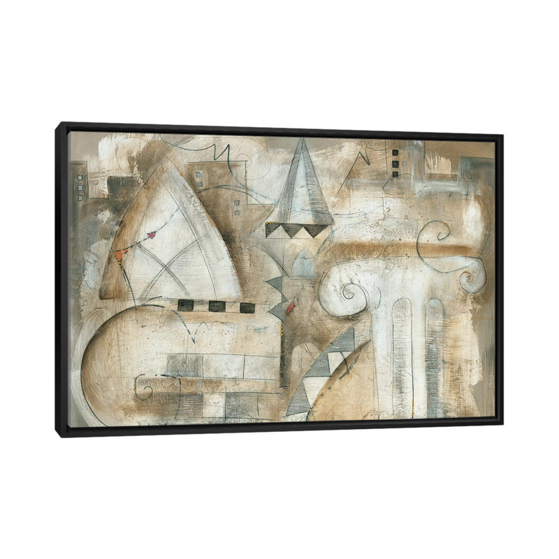 « alba » par eric waugh, impression sur toile, H 18 po x l 26 po x P 1,5 po, Toile avec cadre flottant noir, Pas de tapis