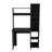 Desk Logan With Five Cubbies And Black Wengue Finish, For Organized And Stylish Workspaces-875077396