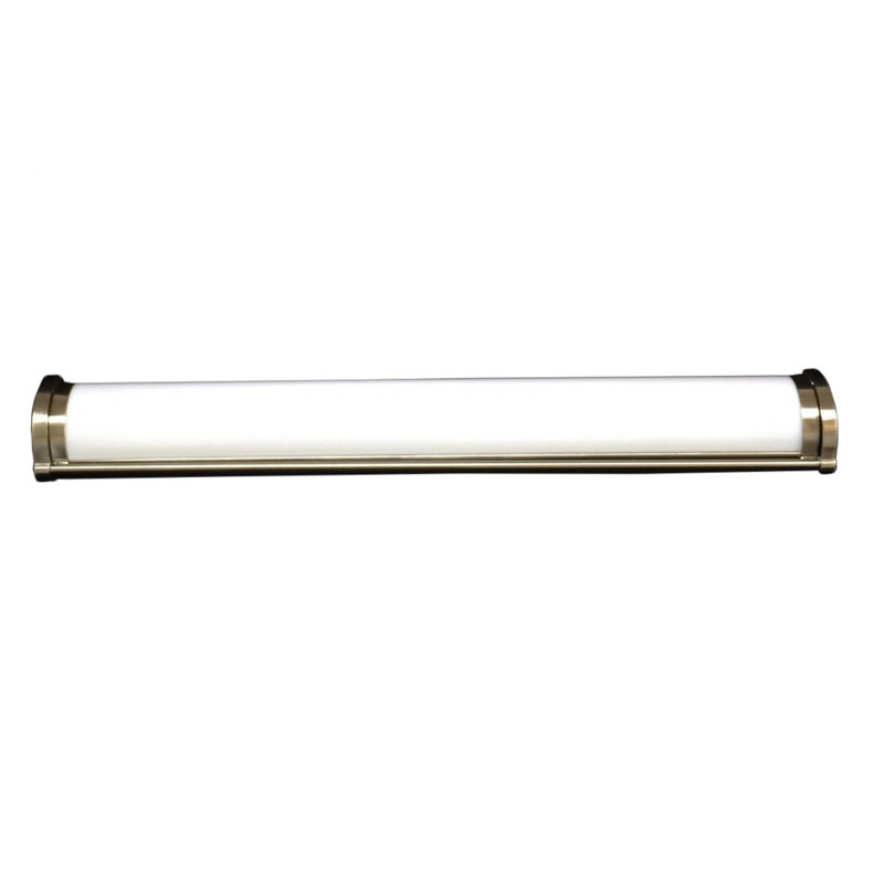 LED Flush Mounted Sconce, 4.63" H x 28" W x 2.25" D