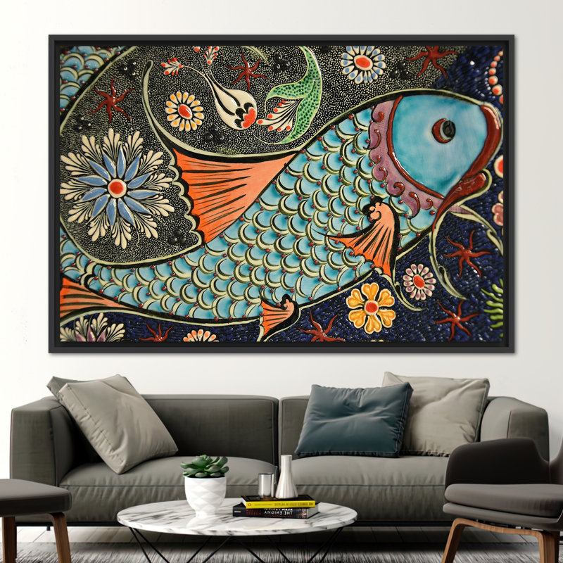 Print on Canvas, Framed Print without Mat, 40 cm H x 60 cm W, Black
