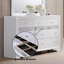 Commode Naima au fini blanc