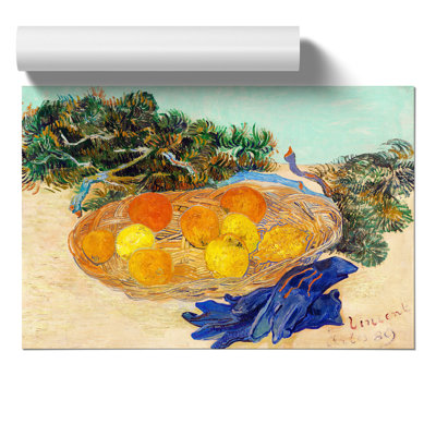 Oranges And Lemons by Vincent Van Gogh - No Frame Painting
