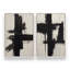 Contrast in Silence, ensemble de 2 impressions sur toile-731226780-731226781