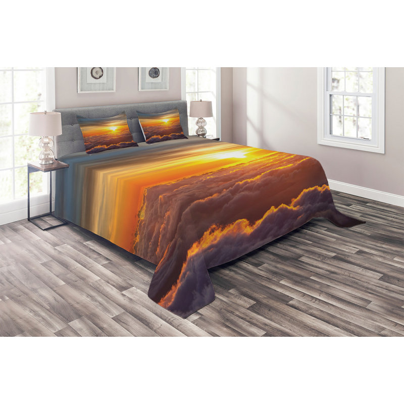 Modern & Contemporary Polyester Coverlet