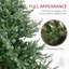 Arbre de Noël artificiel 6 pi avec 795 branches, ouverture automatique, base en acier, forme large, branches faciles à façonner-1505599469